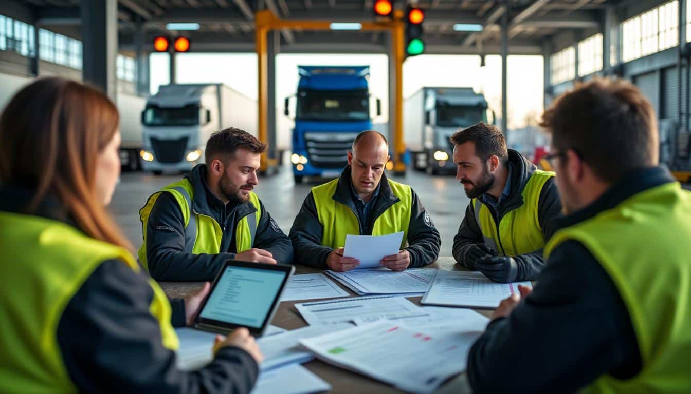 Illustration: Comprendre la classification des agents de maîtrise dans le secteur du transport routier