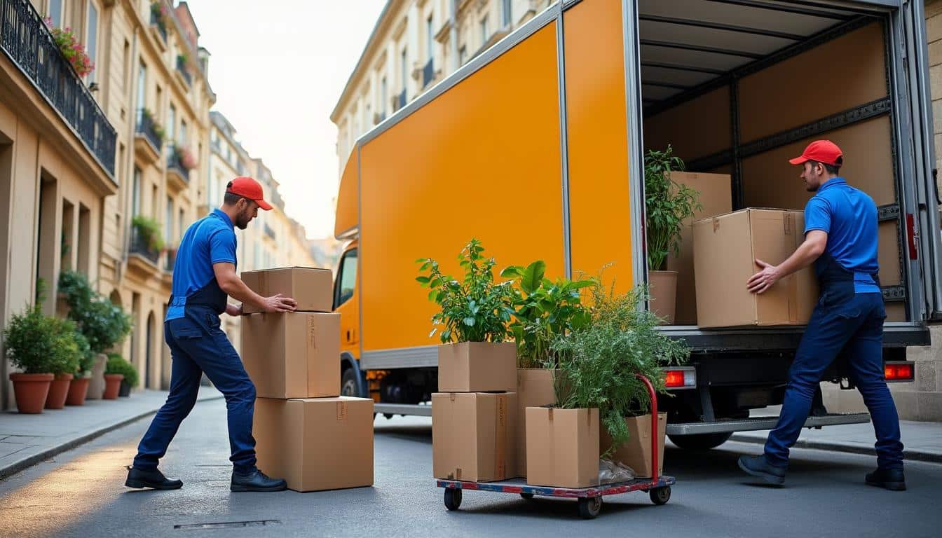 Illustration: Découvrir les services professionnels pour un déménagement réussi de Bordeaux à Paris