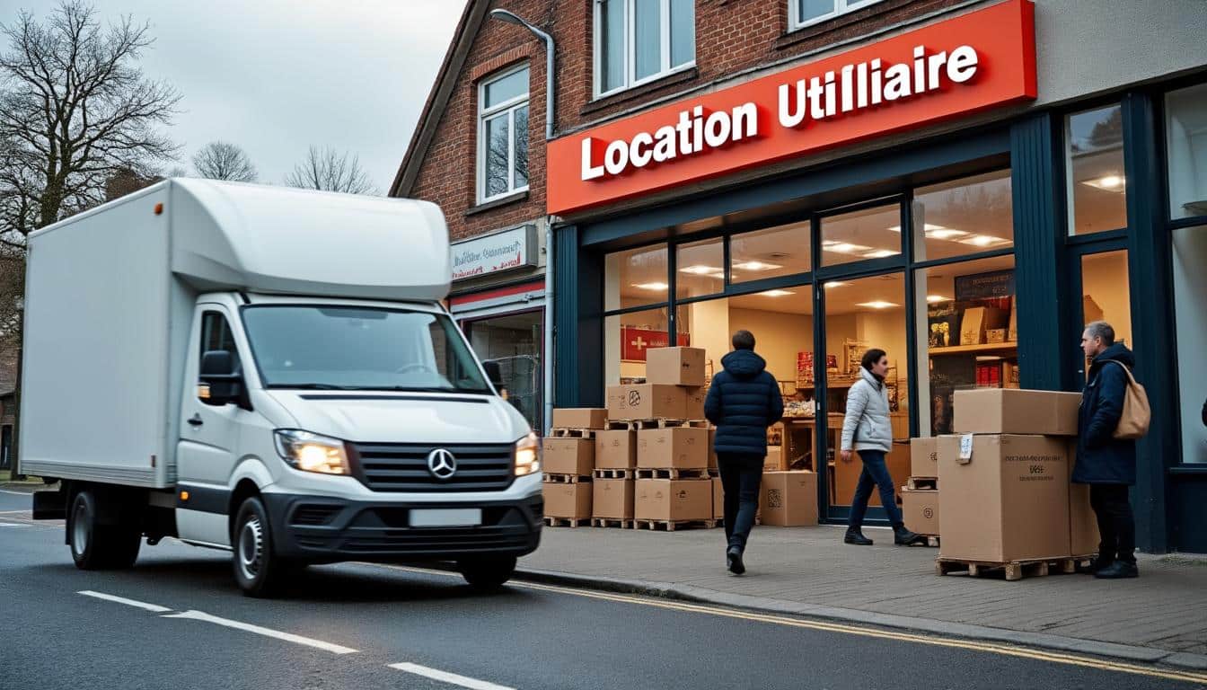 Location d’utilitaire à Douai : guide complet pour bien choisir