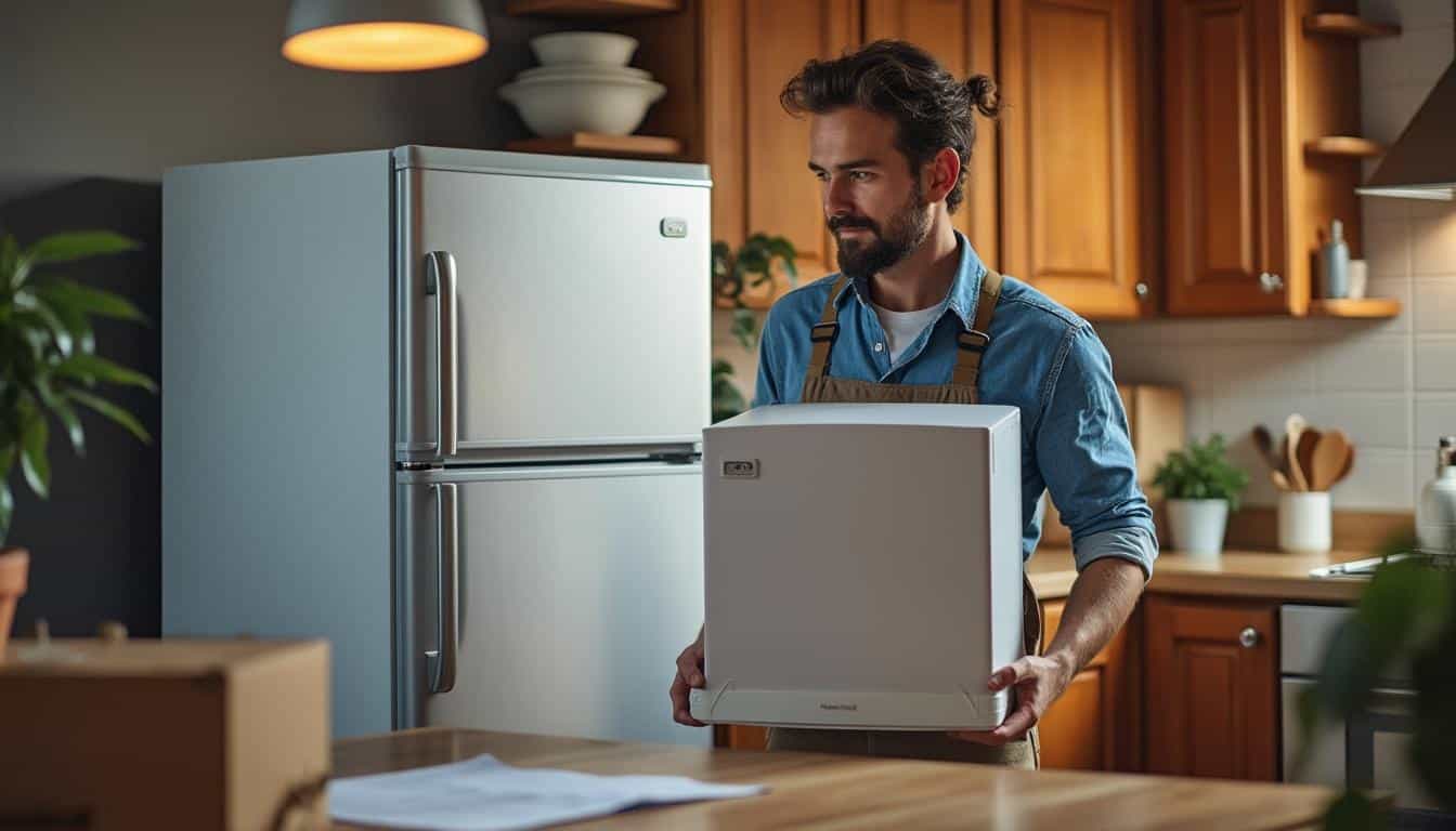 Illustration: Pourquoi il est important de patienter avant de brancher un frigo après un transport