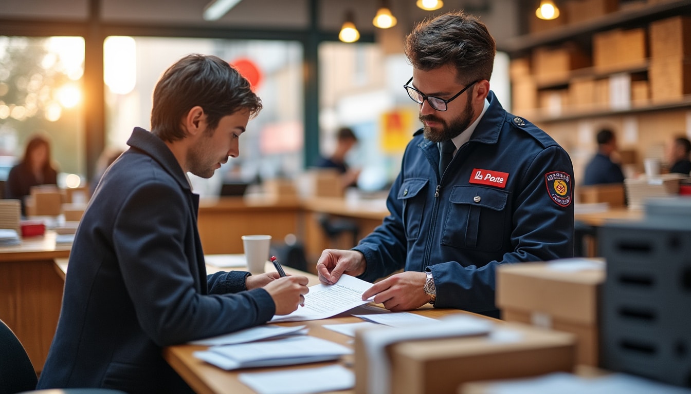 Illustration: La Poste, acteur incontournable pour la réexpédition du courrier