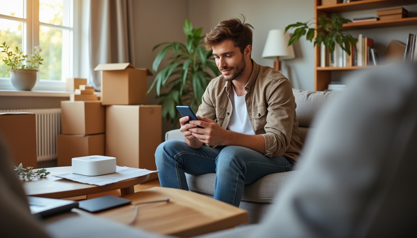 Illustration: Comment vérifier l’éligibilité de son nouveau logement à la fibre ou à l’ADSL Free