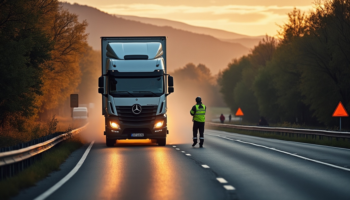 Accident de camion : causes, conséquences et gestes d’urgence essentiels