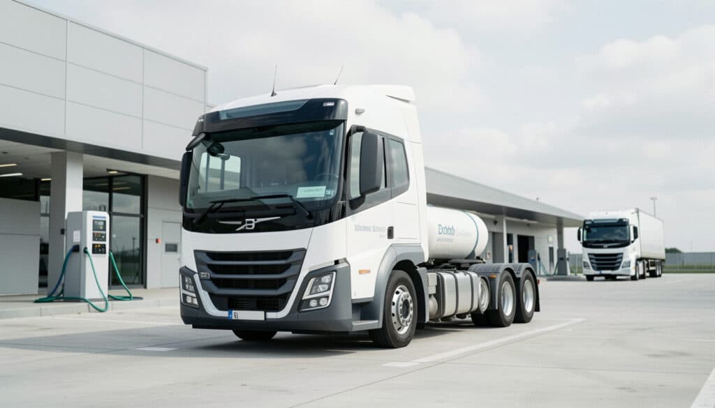 Le camion à hydrogène face au diesel et à la batterie