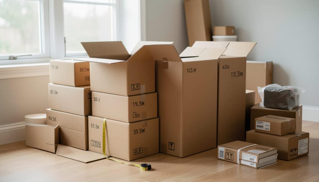 Cartons de déménagement standard : dimensions et choix