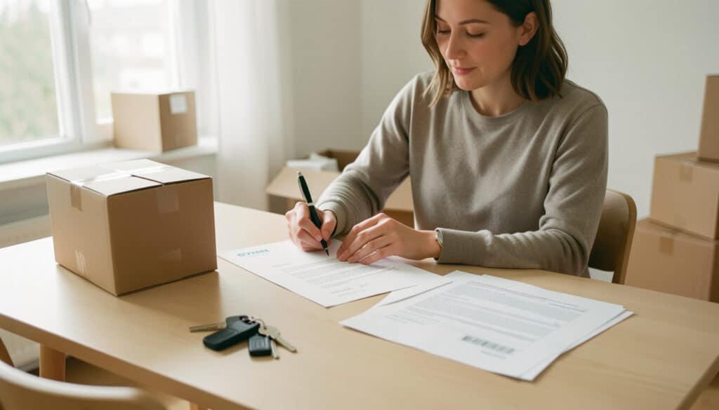 Lettre de déménagement et préavis du locataire