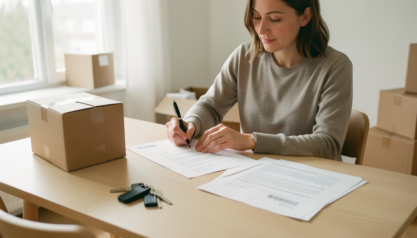 Lettre de déménagement et préavis du locataire