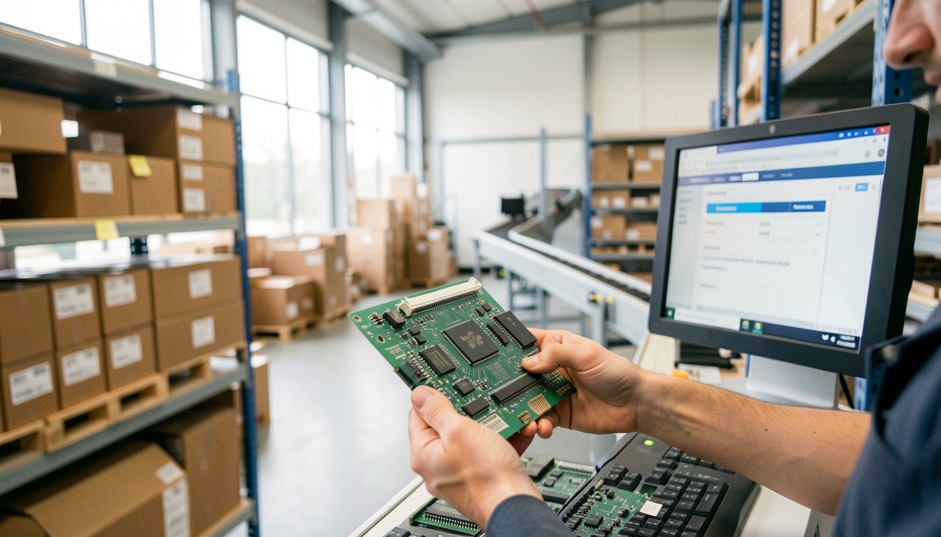Le PCB en logistique pour gérer stocks et expéditions