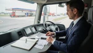 Frais de route en transport routier en 2026 : calcul