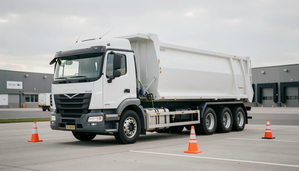 Largeur d’un camion benne : bien choisir son gabarit