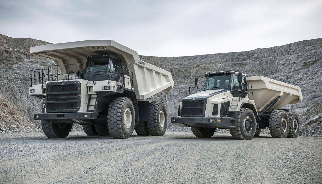 Camion de carrière ou tombereau : quelles différences ?